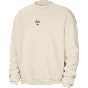 Nike Adult Detroit Pistons Worn With Obsession Standard Issue Stretch Crew Sweatshirt, Men's, XS, White