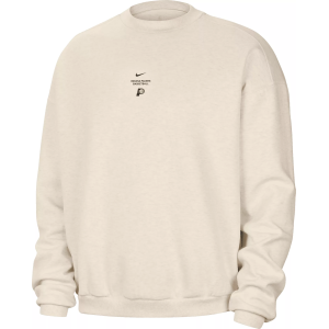Nike Adult Indiana Pacers Worn With Obsession Standard Issue Stretch Crew Sweatshirt, Men's, Large, White