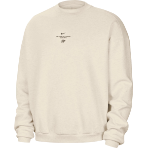 Nike Nike Adult Oklahoma City Thunder Worn With Obsession Standard Issue Stretch Crew Sweatshirt, Men's, Small, White - $110.00 at DICK'S Sporting Goods