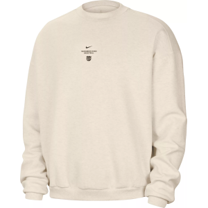 Nike Adult Sacramento Kings Worn With Obsession Standard Issue Stretch Crew Sweatshirt, Men's, Large, White