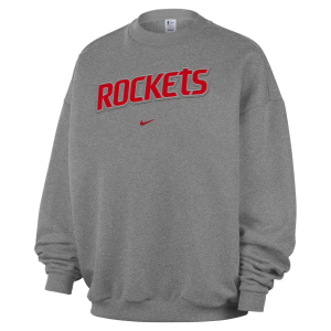 Nike Nike Adult Houston Rockets Worn With Obsession Standard Issue Wordmark Grey Crew Sweatshirt, Men's, Small, Gray - $100.00 at DICK'S Sporting Goods