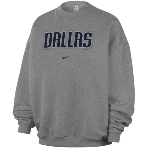 Nike Nike Adult Dallas Mavericks Worn With Obsession Standard Issue Wordmark Grey Crew Sweatshirt, Men's, Medium, Gray - $100.00 at DICK'S Sporting Goods