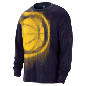 Nike Adult Indiana Pacers Worn With Obsession Essential Game Theater Anthem Long Sleeve Shirt, Men's, Large, Blue