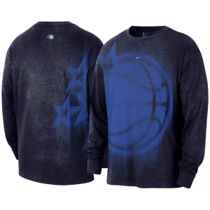 Nike Nike Adult Orlando Magic Worn With Obsession Essential Game Theater Anthem Long Sleeve Shirt, Men's, Large, Blue - $65.00 at DICK'S Sporting Goods