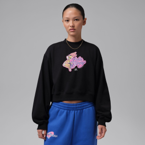 Jordan Jordan Women's Space Jam Brooklyn Lola Bunny Crew-Neck Sweatshirt, XS, Black - $65.00 at DICK'S Sporting Goods
