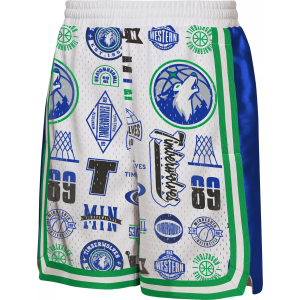 Outerstuff NBA Minnesota Timberwolves Youth Box Horizontal All-Over Print Shorts, Small, White - $45.00 at DICK'S Sporting Goods