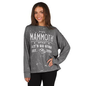 Concepts Sport Concepts Sport Women's Utah Mammoth Charcoal Long Sleeve Shirt, Small, Gray - $45.00 at DICK'S Sporting Goods