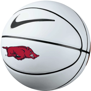 Nike Nike Arkansas Razorbacks Autograph Basketball, White - $44.99 at DICK'S Sporting Goods