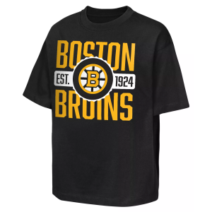 Outerstuff NHL Youth Boston Bruins Black Shot Speed T-Shirt, Small - $35.00 at DICK'S Sporting Goods