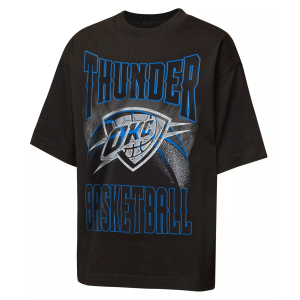 Outerstuff NBA Youth Oklahoma City Thunder Balling Rocker T-Shirt, Small, Black - $30.00 at DICK'S Sporting Goods