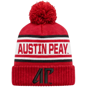 League-Legacy League-Legacy Adult Austin Peay Governors Red Pom Knit Beanie, Men's - $18.74 at DICK'S Sporting Goods