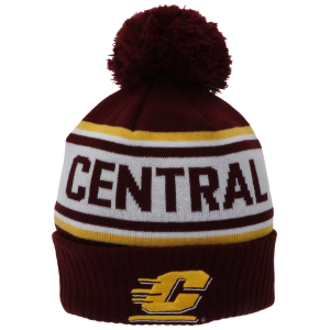 League-Legacy League-Legacy Adult Central Michigan Chippewas Maroon Pom Knit Beanie, Men's, Red - $18.74 at DICK'S Sporting Goods
