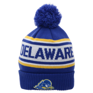 League-Legacy League-Legacy Adult Delaware Fightin' Blue Hens Royal Pom Knit Beanie, Men's - $18.74 at DICK'S Sporting Goods