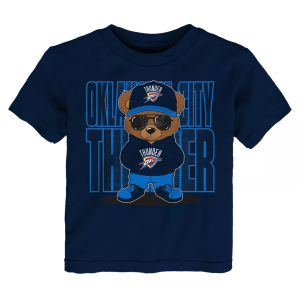 Outerstuff NBA Toddler Oklahoma City Thunder Teddy Fan T-Shirt, Boys', 2T, Blue - $22.00 at DICK'S Sporting Goods