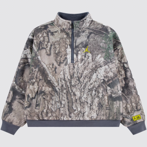 Jordan Jordan Boys' Realtree High-Pile Fleece-Lined Half-Zip Top, Small, Swan - $85.00 at DICK'S Sporting Goods