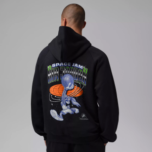 Jordan Jordan Men's Brooklyn Space Jam Fleece Pullover Hoodie, Large, Black - $80.00 at DICK'S Sporting Goods