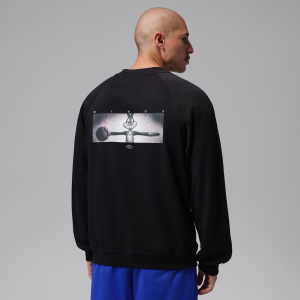 Jordan Jordan Men's Brooklyn Space Jam Wings Fleece Crew-Neck Sweatshirt, XL, Black - $75.00 at DICK'S Sporting Goods