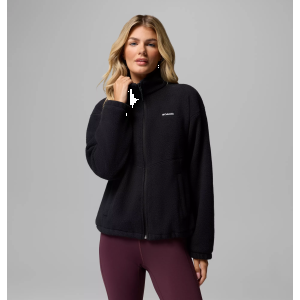 Columbia Columbia Women's MTR Timber Meadow Full-Zip Fleece JacketA , 2X, Black - $60.00 at DICK'S Sporting Goods