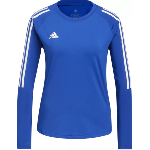 adidas HILO Long Sleeve Volleyball Jersey, Men's, Medium, Team Royal Blue/White