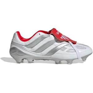adidas Predator Precision David Beckham FG Soccer Cleats, M7.5/W8.5, White/Silver