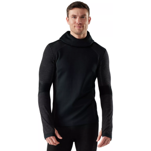 Smartwool Smartwool Men's Intraknita"  Thermal Merino Base Layer Hoodie, XXL, Black/Charcoal - $200.00 at DICK'S Sporting Goods