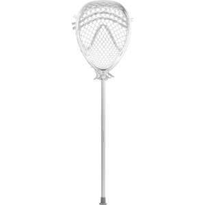 Warrior Men's Answer Lite Complete Lacrosse Goalie Stick, White