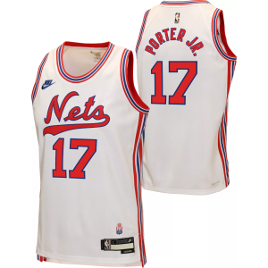 Nike Youth Brooklyn Nets Michael Porter Jr. 2026-27 Hardwood Classics Swingman Jersey, Small, White