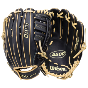 Wilson 12.5" A500 Series Glove, Men's, Black/Yellow/White