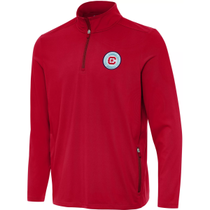 Antigua Antigua Adult Chicago Fire Perilous 1/4 Zip Pullover, Men's, Medium, Red - $80.00 at DICK'S Sporting Goods