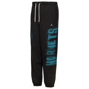 Jordan Youth Charlotte Hornets Wordmark Pants, Small, Black
