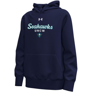 Under Armour Under Armour Girls' UNC-Wilmington Seahawks Icon Hoodie, Medium, Blue - $60.00 at DICK'S Sporting Goods