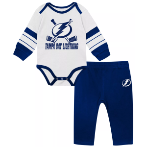 NHL Infant Tampa Bay Lightning Little Sniper Apparel Set, Boys', 18M