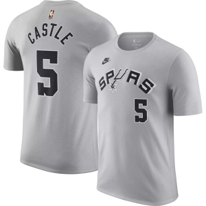 Nike Nike Adult San Antonio Spurs Stephon Castle 2026-27 Hardwood Classics T-Shirt, Men's, Medium, Gray - $37.00 at DICK'S Sporting Goods