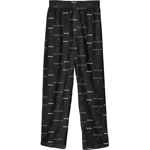 NBA Youth San Antonio Spurs Black Printed Sleep Pants, XL