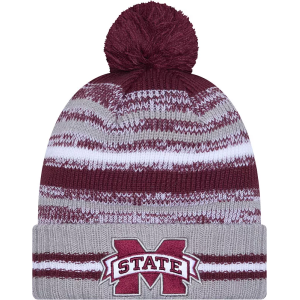 New Era New Era Adult Mississippi State Bulldogs Maroon Cheer Knit Hat, Men's, Red - $24.99 at DICK'S Sporting Goods