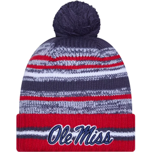 New Era New Era Adult Ole Miss Rebels Navy Cheer Knit Hat, Men's, Blue - $24.99 at DICK'S Sporting Goods
