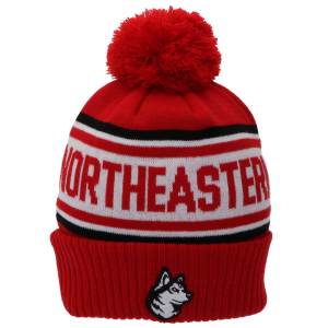 League-Legacy League-Legacy Adult Northeastern Huskies Red Pom Knit Beanie, Men's - $18.74 at DICK'S Sporting Goods