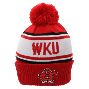 League-Legacy League-Legacy Adult Western Kentucky Hilltoppers Red Pom Knit Beanie, Men's - $18.74 at DICK'S Sporting Goods