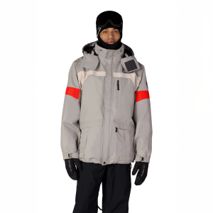 686 686 Men's 2001 Logic Jacket, Medium, Light Grey Colorblock - $299.95 at DICK'S Sporting Goods
