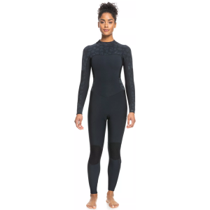 Roxy Women's 4/3 Swell Series Back Zip GBS Wet Suit, Size 2, Black