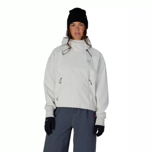 686 686 Women's Waterproof Team Crop Hoody, Medium, Limestone - $179.95 at DICK'S Sporting Goods