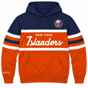 Profile Varsity Men's New York Islanders Head Coach Big and Tall Hoodie, 3XLT, White