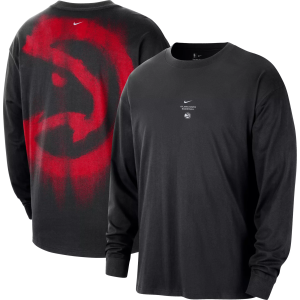 Nike Nike Adult Atlanta Hawks Worn With Obsession Standard Issue Game Long Sleeve Shirt, Men's, Small, Black - $105.00 at DICK'S Sporting Goods