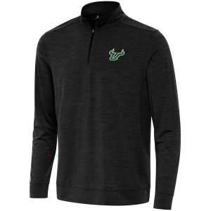 Antigua Antigua Men's South Florida Bulls Bright Mock 1/4 Zip Pullover, Medium, Black - $89.99 at DICK'S Sporting Goods