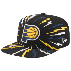 New Era New Era Youth Indiana Pacers Black 9Fifty A-Frame Adjustable Hat - $39.99 at DICK'S Sporting Goods