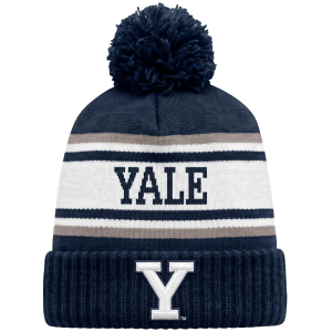 League-Legacy League-Legacy Adult Yale Bulldogs Navy Pom Knit Beanie, Men's, Blue - $18.74 at DICK'S Sporting Goods
