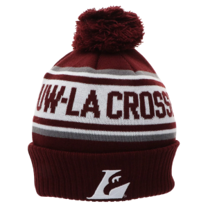League-Legacy League-Legacy Adult UW-La Crosse Eagles Maroon Pom Knit Beanie, Men's, Red - $18.74 at DICK'S Sporting Goods