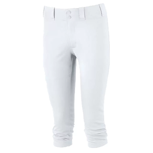 Mizuno Girl's Prospect Softball Pants, XL, White