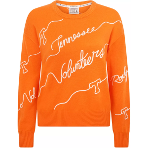 Kadyluxe KADYLUXE Women's Tennessee Volunteers Love Letter Sweater, Medium, Orange - $149.00 at DICK'S Sporting Goods