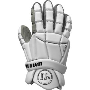 Warrior Men's Evo Lacrosse Gloves, Large, White